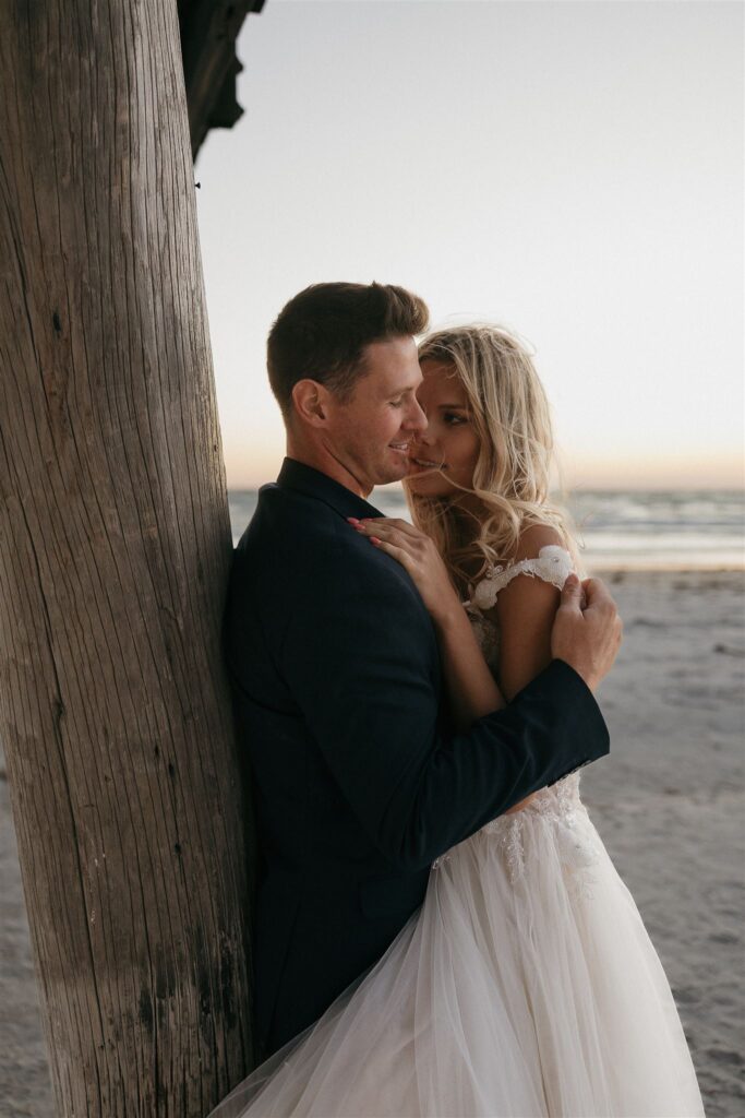 Destination elopement on Florida beach